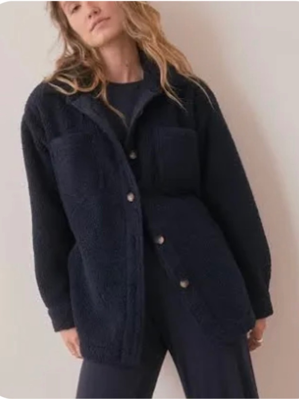 Marine Layer Women's Eden Sherpa Overshirt